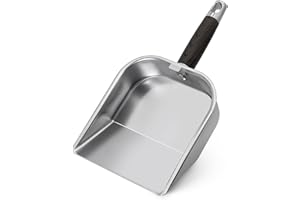 Matchwaves Griddle Scoop for Blackstone with a Any-Edge Hook, Stainless Steel Griddle Portable Food Mover for Stir Fry and Move Food, Classic Grill Shovel