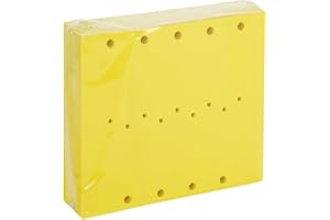 GENERIC Self Locking Arrow Key Tags 1,000 Pcs (Yellow) - Size 4 1/2" x 3/4" Plastic Car Key Labels Arrow ID Tags | Key Identification Tags Self Lock for Car Dealer Supplies, Office Automotive Shops