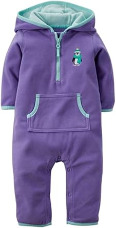 purple infant outfit