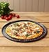 CENZ Nonstick Pizza Vented Pan,Teflon Carbon Steel Crispy Pizza Pan with Holes-13 Inch