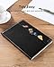 DTTO for iPad 9.7 Inch 5th/6th Generation 2018/2017 Case with Apple Pencil Holder, Premium Leather Folio Stand Cover Case for Apple iPad 9.7 inch, Also Fit iPad Pro 9.7/Air 2/Air - Black(White Lining)