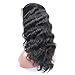 Cici Collection 360 Lace Frontal Wig Pre Plucked Bleached Knots 360 Lace Wig 180% Density Lace Front Wigs Human Hair with Baby Hair Brazilian Full Lace Human Hair Wigs For Black Women Body Wave Lace Front Human Hair Wigs (16inch, Body Wave)