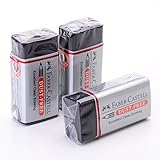 Faber-Castell Pencil Eraser Dust Free [Pack of 3] - Super Save Pack