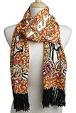 Ed Hardy Womens Panther Knit Scarf - Mustard