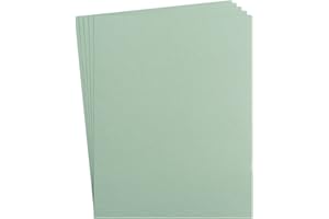 TOPEEN 30 sheets Cardstock Paper 8 1/2 x 11 Inches for Crafts and Invitations (Sage Green)