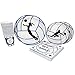 Volleyball Party Supplies Pack (100 Pieces for 16 Guests) - Volleyball Decorations, Sports Themed Birthday Party Supplies, Volleyball Plates and Napkins, Volleyball Party Decor, Blue Orchards