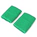 Mallofusa ? 12 Pairs Colorful Cotton Sweatbands Sports Basketball Wristband Athletic Wrist Sweat Bands for Gym Yoga Tennis Etc.