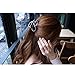 kilofly 4pc Women's Rhinestone Crystal Faux Hair Clip Claw Barrettes + Gift Box
