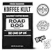 Dark Roast, Whole Bean Colombian Coffee - Koffee Kult’s Award-Winning “Road Dog” Blend - 16 oz Full Body Arabica Coffee Beans - Rich, Sweet, Cocoa Finish - Fresh Roasted and Hand-Crafted by Artisans
