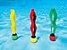 INTEX Underwater Swimming Pool Colorful Sinking Diving Toy Balls (6 Pack)