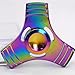 STRESS SPINNER Colorful Camo Fidget Tri Hand Spinning Finger Toy Stocking Stuffer for ADHD EDC Focus Relieves Anxiety and Boredom (Style 06)
