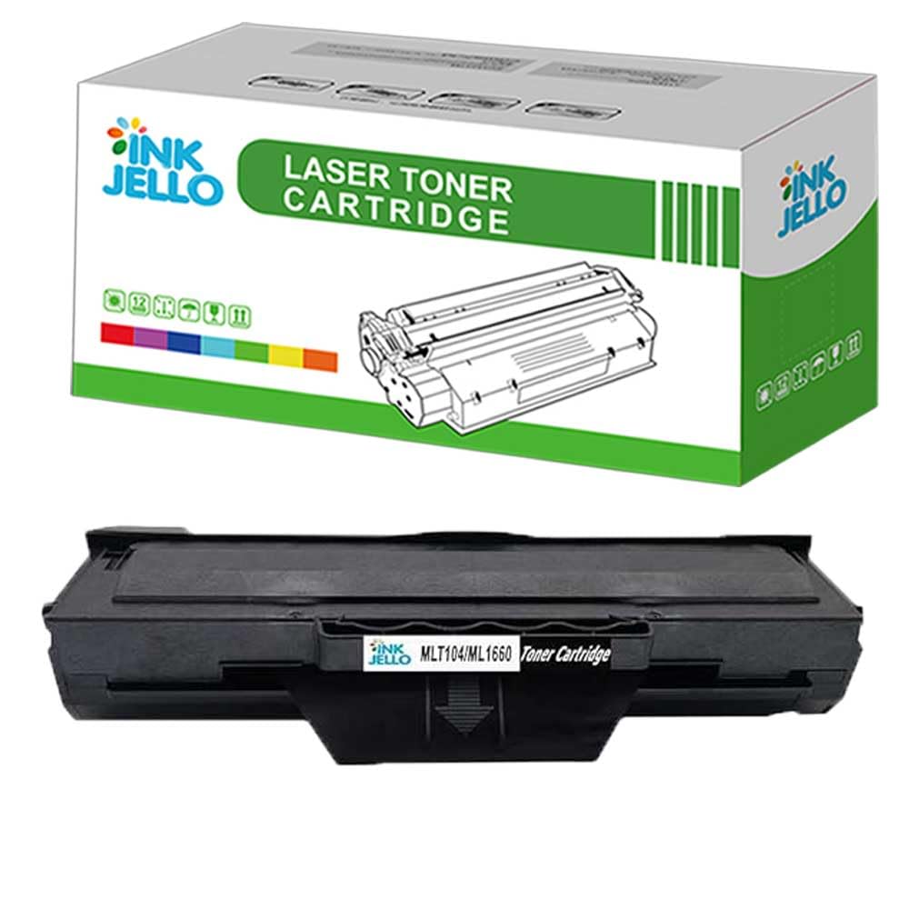 InkJello Compatible Toner Cartridges Replacement for Samsung ML-1660 ML-1665 ML-1670 ML-1675 ML-1860 ML-1865 ML-1865W SCX-3200 SCX-3205 SCX-3205W MLT-D1042S (Black, 1-Pack)