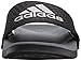 adidas Unisex-Child Adilette SC Sandal, Core Black/Matte Silver/Vista Grey, 3