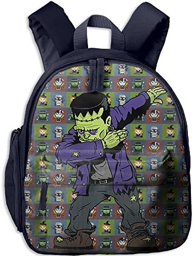 Dabbing Frankenstein Funny Halloween Monsters For Kids Kids Bags School Backpack Bookbag Child Bags Daypack Shoulder