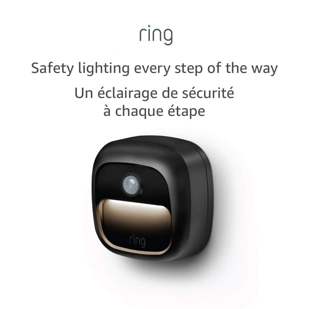 Ring Smart Lighting Steplight, BatteryPowered, Outdoor MotionSensor