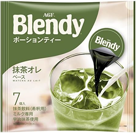 AGF Blendy potion Type Coffee Tea Base Matcha Au Lai Cafe Japan