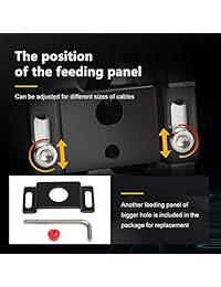 beamnova Manual Pelacables máquina Cable Stripper Comercial computadora cobre Hand Crank Drill Tool