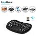 [2017 Newest] Leelbox 2.4Ghz Mini Wireless Keyboard Air Touchpad Mouse For Android TV Box PC PAD Smart Tv---Black