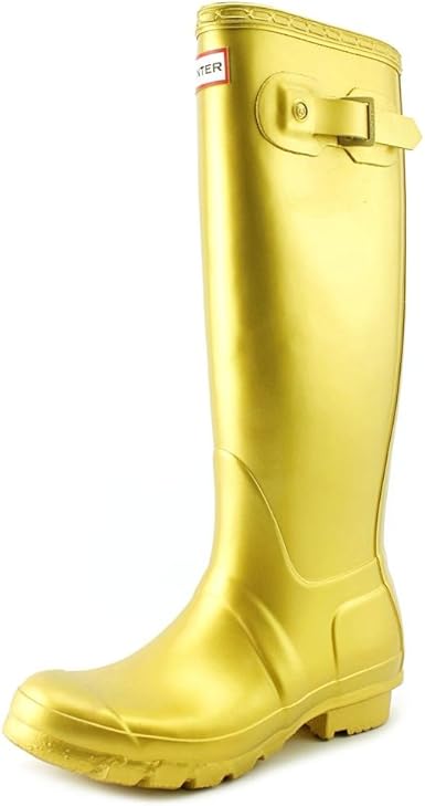 gold hunter wellies