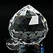 hierkryst 1.2 Inch Clear Crystal Ball Drop Prisms, Pack of 5