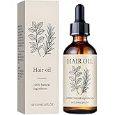 Organic Hair Growth Oil with Herbal Infusion, Natural Scalp Treatment for Thinning Hair & Edges, Nourishing Botanical Oil for Dry Scalp, All Hair Types (01)