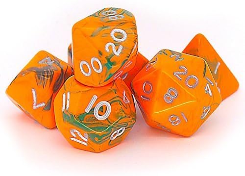 Toxic Orange and Green Set (dice0142) …