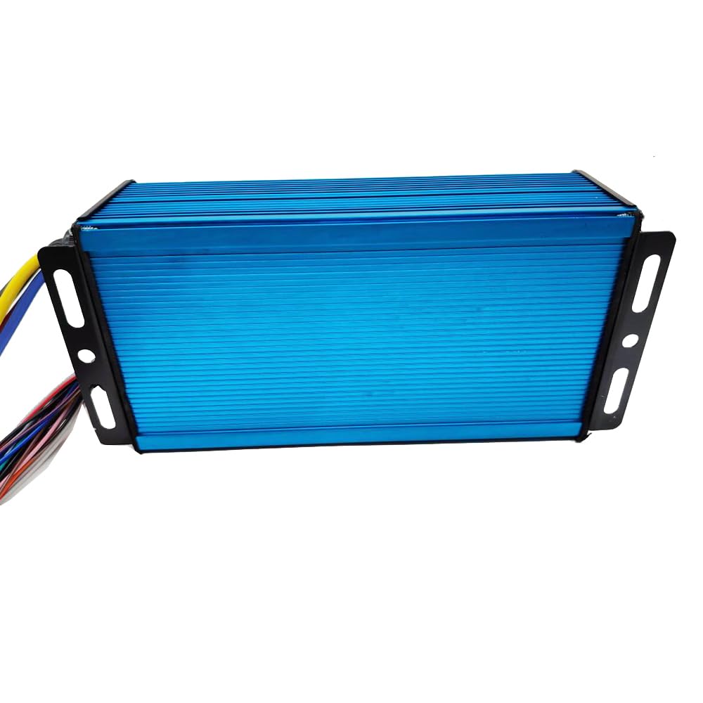 Intelligent Brushless Controller 48V 60V 72V 84V 3000W Maximum Current 100A Aluminium Alloy E-Bike Brushless Motor Controller for Electric Bicycle Scooter