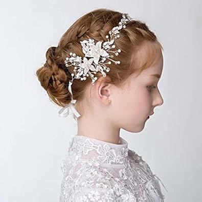 Amazon Co Jp ショップラリュー ヘッドドレス ウェデイング