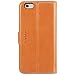 iPhone 6 Case, SHIELDON Dual Layer Shock Absorbing Premium Genuine Leather [Stand Feature] [Card Holder] Wallet Cover Flip Case Compatible iPhone 6/iPhone 6s Brown
