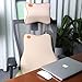 Anyshock Lumbar Support Back Cushion & Headrest Neck Pillow Kit Memory Foam Ergonomic Orthopedic Backrest for Car Seat Office Computer Chair and Wheelchair Back Pain Relief (Beige)