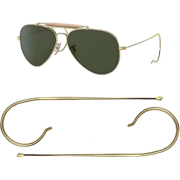 Amazon.com: Wrap Around Cable Temple Arms Replacement for Ray Ban