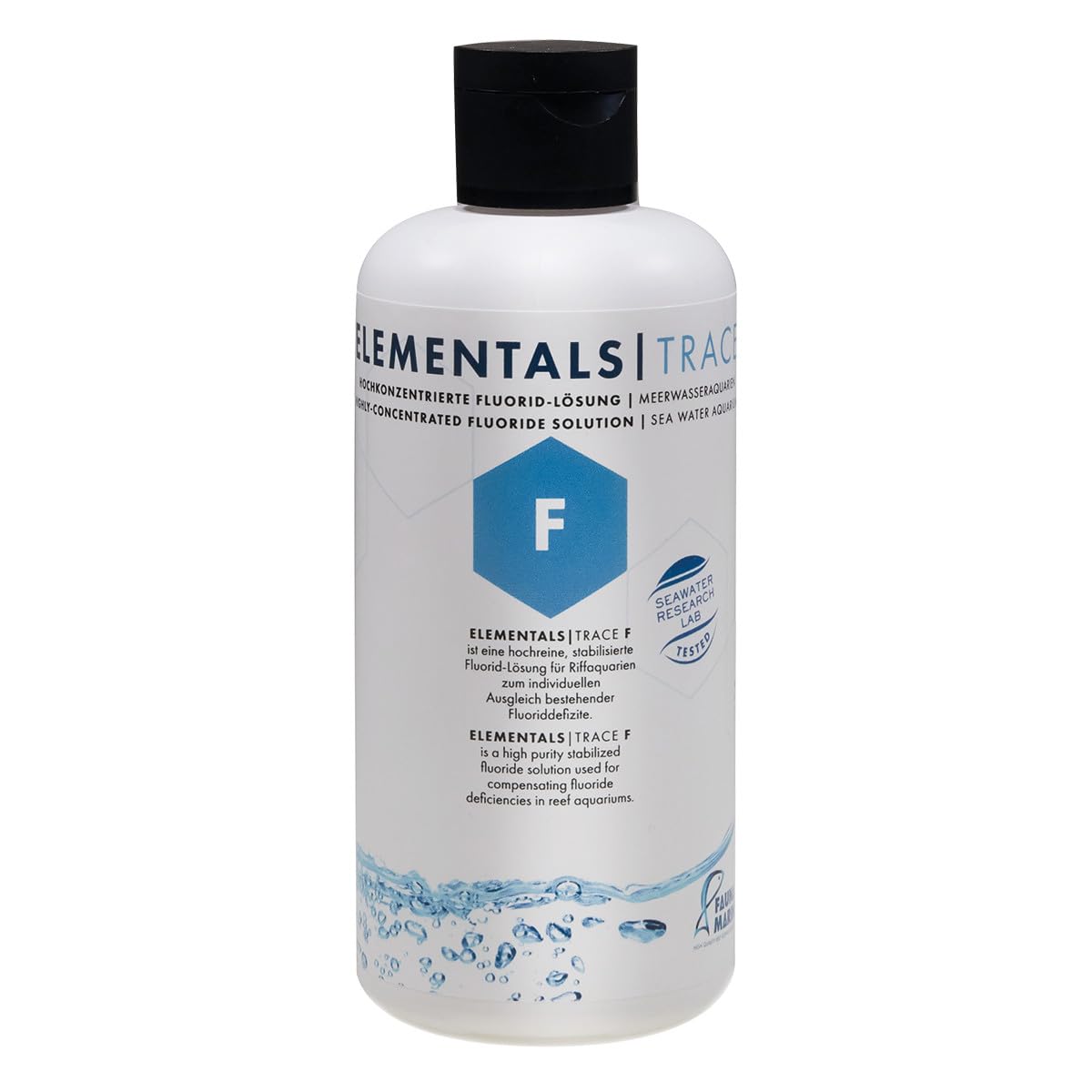 Fauna Marin Elementals Trace F 250 ml Fluorine Concentrated for Aquarium Marine Barrier