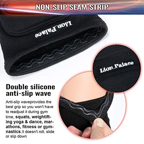 Lion Palace Best Soft Knee Pads for Dancers—Knee Pads Knee Guards for Ath letic Use Volleyball