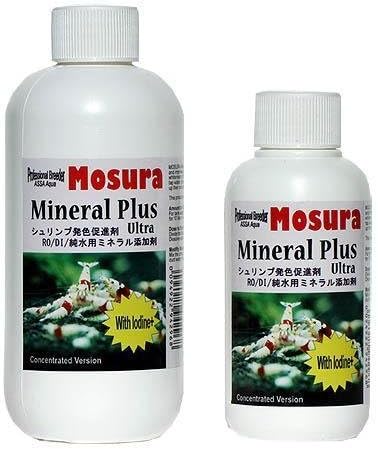 Mosura Mineral Plus Ultra 250ml Add Minerals To RODI Aquarium Water Invertebrates Shrimps