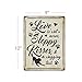 American Wit Quality Metal Signs, Love Is Wet Noses Sloppy Kisses Wagging Tail, Funny Novelty High Grade Aluminum Sign for Dog Lovers Pet Owners Home and Shop Decoration, Vintage Design, 12” x 9”