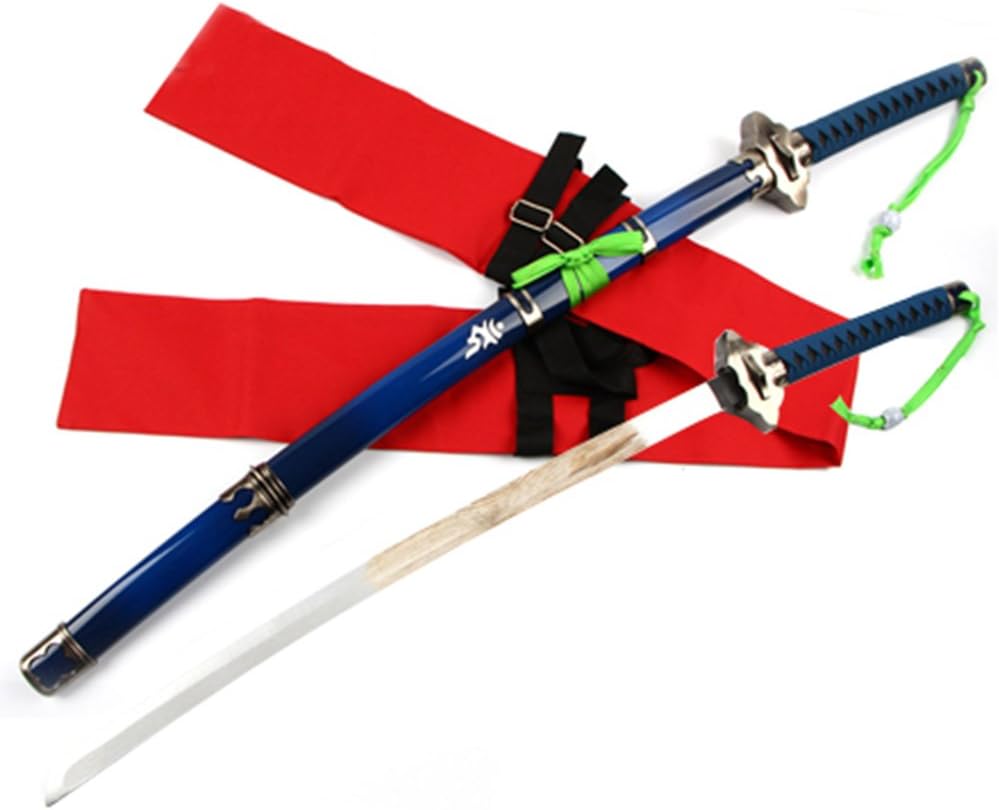 青の祓魔師 京都不浄王篇 降魔剣 倶利伽羅クリカラ 奥村燐 コスプレ武器 コスプレ道具 木製刀剣 模造刀剣 美術刀剣 武士刀 撮影用 観賞用 コスプレ 仮装 通販 Amazon