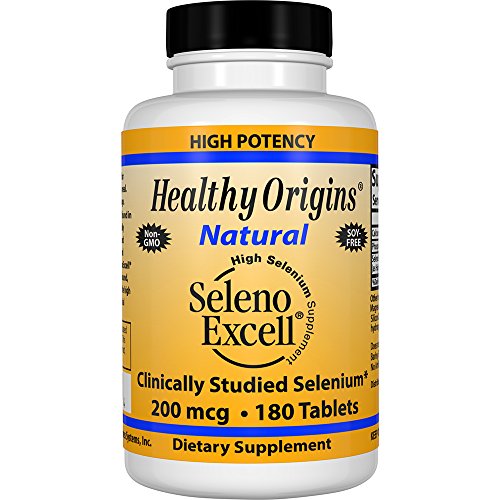 Healthy Origins Selenium Seleno Excel, 200 Mcg, 180 Count (Ancestry Dna Best Price)