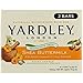 Yardley London Nourishing Bath Soap Bar Shea Buttermilk for Sensitive Skin, Gently Cleanses with Delicate Chamomile & Creamy Buttermilk, 4.0 oz Bath Bar, 2 Soap Bars