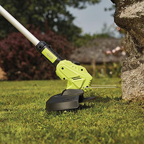 Garden Gear Cordless Strimmer Telescopic Lightweight Frame Grass