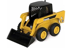 TOMY 1/32 John Deere Skid Steer Pretend Play & Imaginative Play for Ages 4 to 5