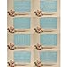 Tastto Lace Henna Temporary Tattoos, White, 8 Sheets