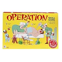 Operation Electronic Board Game With Cards Kids Skill Game Ages 6 and Up (Amazon Exclusive)