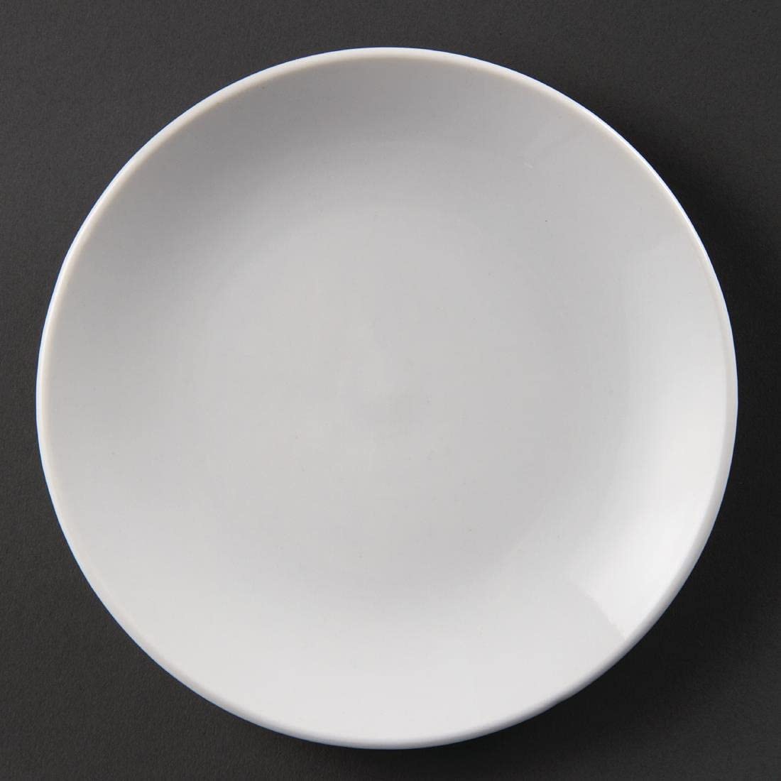 Olympia Coupe Plates Whiteware in Porcelain - White - 150(пїЅ) mm - 12 pc