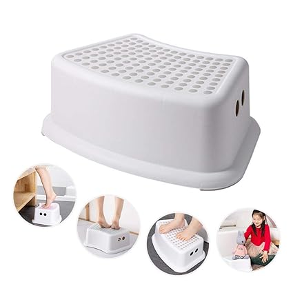 Forsiktig Children S Stool White Green Ikea