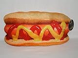 Hot Dog Expressions Plush Pillow