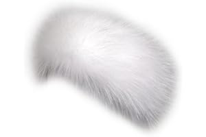 Dikoaina Womens Faux Fur Headband Winter Earwarmer Earmuff Ski