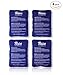 Cold Compress Ice Packs (4 Pack) – Reusable Gel Packs for Icing Injuries – Soft Touch Gel Ice Pack for Pain Relief & Rehabilitation - 4.7
