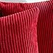 MIULEE Pack of 2 Corduroy Soft Soild Decorative Square Throw Pillow Covers Set Cushion Cases Pillowcases for Sofa Bedroom Car 18 x 18 Inch 45 x 45 Cm Red