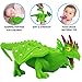 ValeforToy Dragon Toys,8 Inch Rubber Dinosaur Dragon Toys Set,Food Grade Material TPR Super Stretchy, Realistic Dragon Figure(Red&Green) Teething Bathtub Party Favors Learning Boy Kid Squish Toys