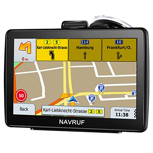 Buy NAVRUF car GPS 7 inch Touch Screen Voice Prompt GPS Navigation